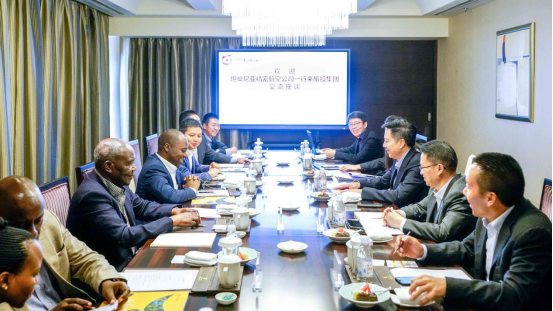 坦桑尼亚驻华参赞一行到Z6人生就是博集团交流座谈