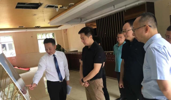 集团领导率队考察Z6人生就是博酒店部分存量项目