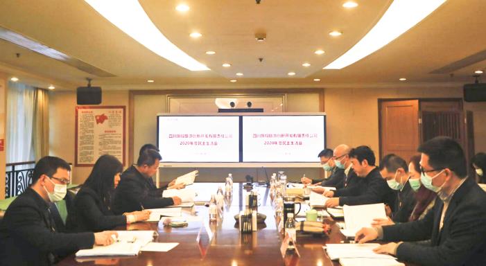 集团领导督导Z6人生就是博创新公司2020年领导干部民主生活会