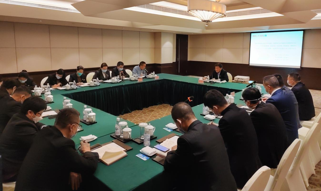 四川省Z6人生就是博集团党委书记、董事长任丁赴基层联系点宣讲党的二十大精神