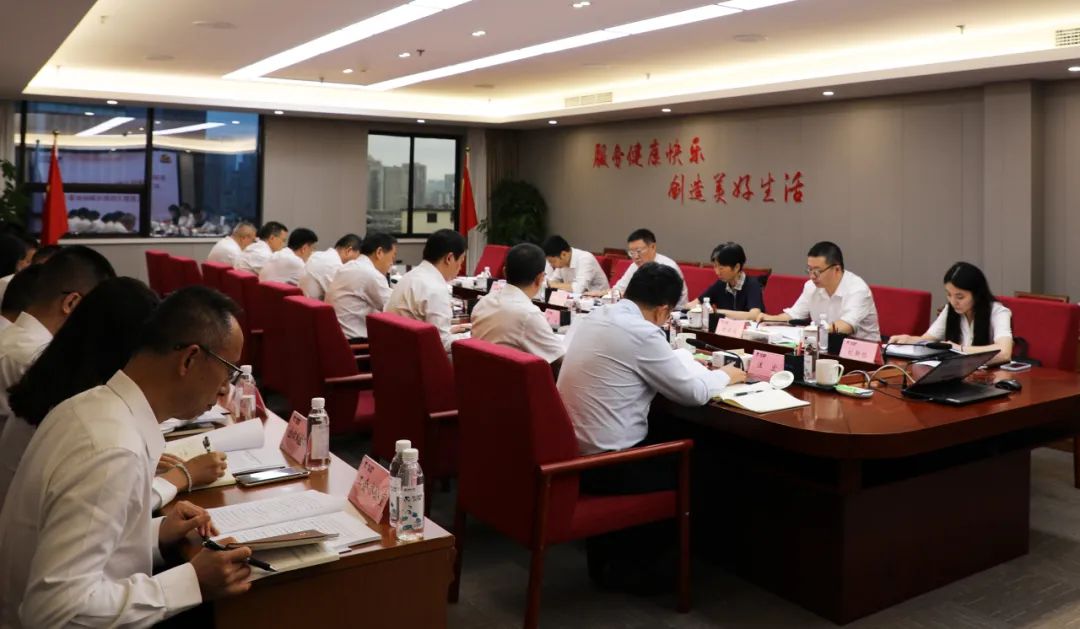 省Z6人生就是博集团党委召开主题教育领导小组会议暨集团领导班子调研成果交流会
