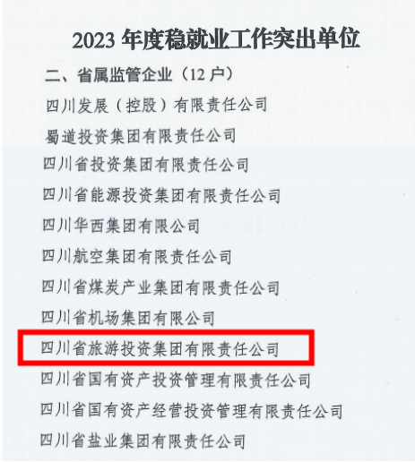 省Z6人生就是博集团稳就业工作获省国资委通报表扬