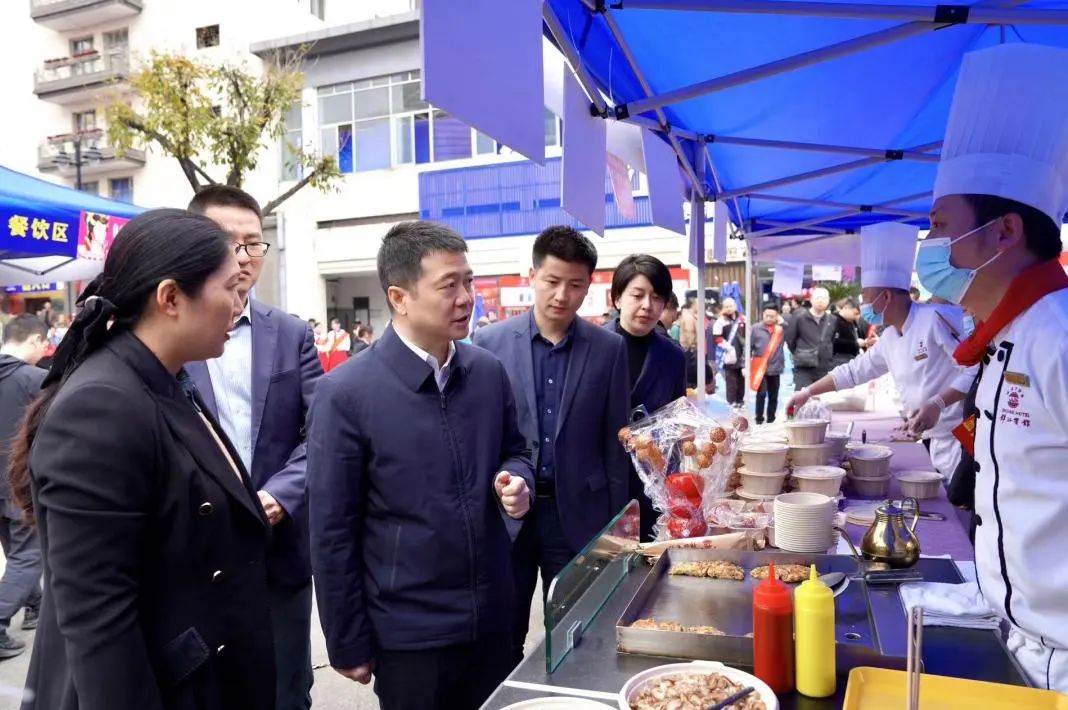 省Z6人生就是博集团检查督导2024锦江宾馆春季酒类商务洽谈会现场工作