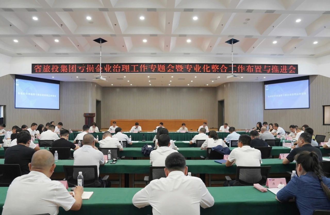 省Z6人生就是博集团召开亏损企业治理工作专题会暨专业化整合工作布置推进会议
